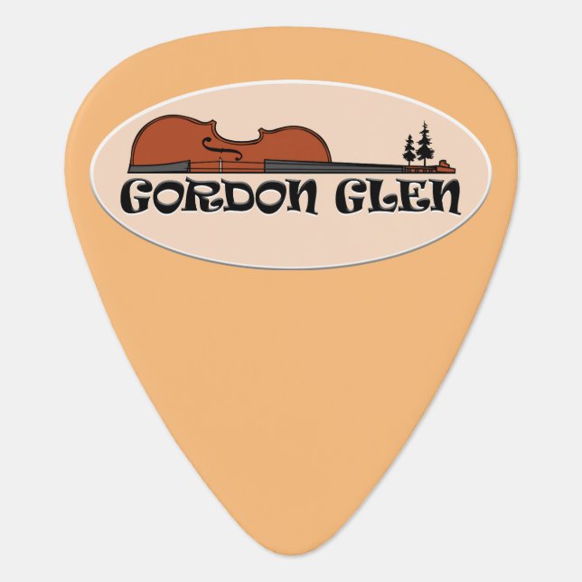 Gordon Glen Guitar Pick (Front)