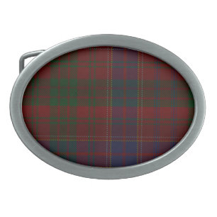 Gordon Huntly Tartan Belt Buckle