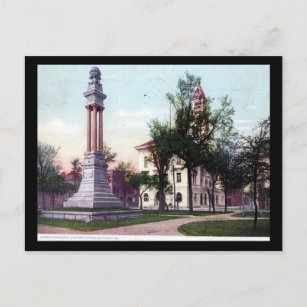 Gordon Monument Savannah Georgia 1909 Vintage Postcard