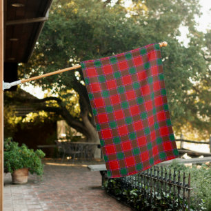 Gordon of Abergeldie Clan Tartan House Flag