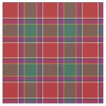 Gordon of Abergeldie Tartan Red and Green Plaid Fabric