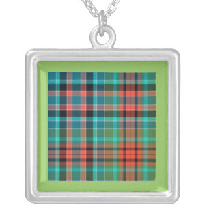 Gordon Red Tartan Necklace