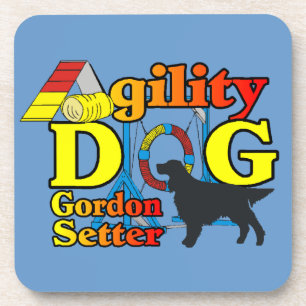Gordon Setter Agility Drink Coaster