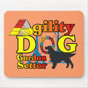 Gordon Setter Agility Shirts Gifts Mouse Pad