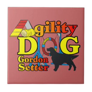 Gordon Setter Agility Tile