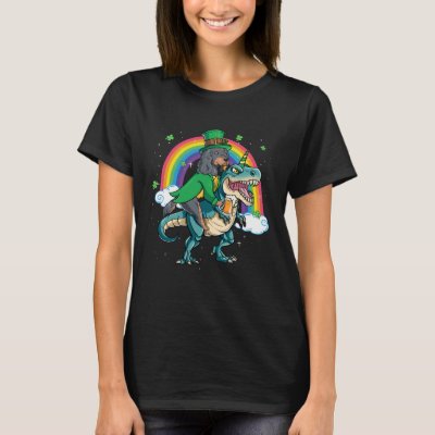 Gordon Setter Beer Dino Rex Horn Rainbow T-Shirt