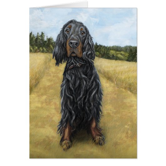 Gordon Setter Cards (Front)