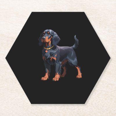 Gordon Setter Classic T-Shirt Paper Coaster