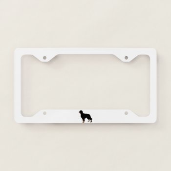 Gordon Setter Color Silo License Plate Frame by BreakoutTees at Zazzle