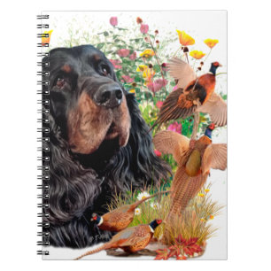 Gordon Setter , Duck hunting Tapestry Poster Throw Notebook