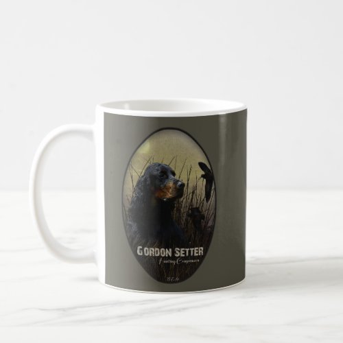 Gordon Setter  Hunting companion    Coffee Mug