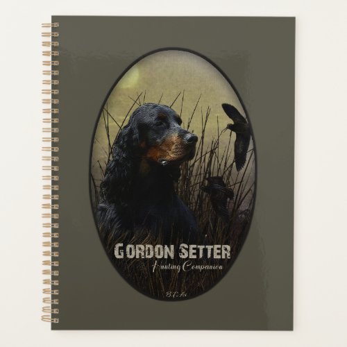 Gordon Setter  Hunting companion  Planner