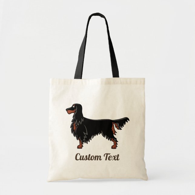 Gordon Setter Icon Tote Bag (Front)