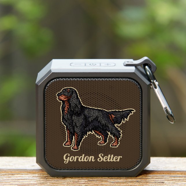 Gordon Setter Illustration Bluetooth Speaker (Insitu(Outdoor))