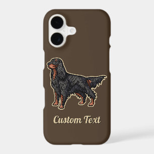 Gordon Setter Illustration iPhone 17 Case