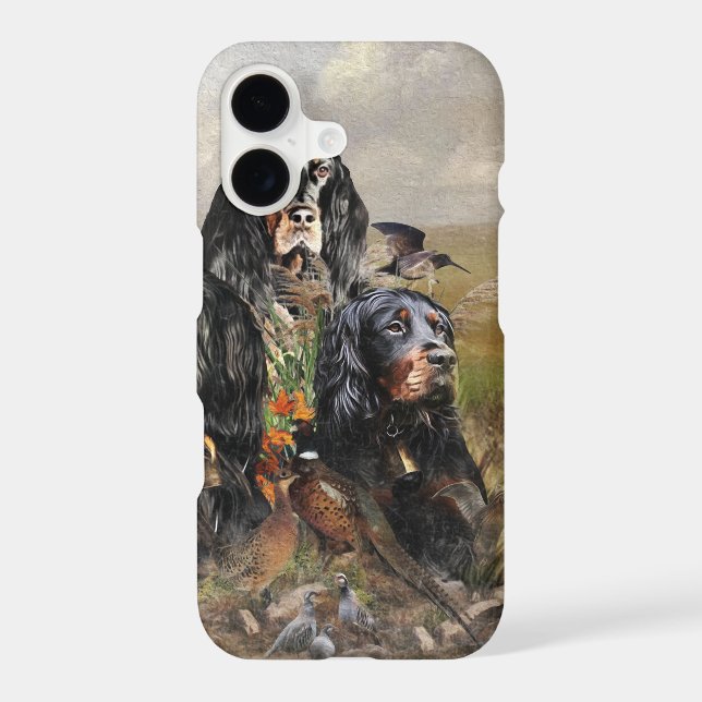 Gordon Setter  iPhone Case (Back)