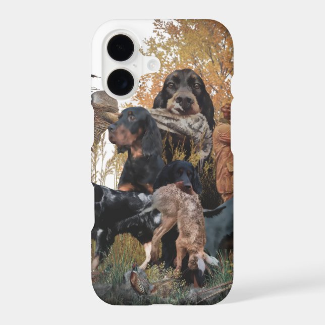 Gordon Setter  iPhone Case (Back)