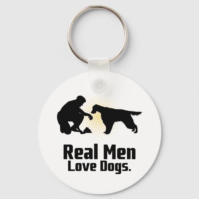 Gordon Setter Keychain (Front)