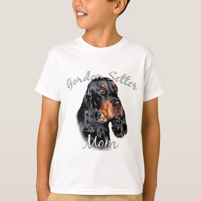 Gordon Setter Mom 2 T-Shirt (Front)
