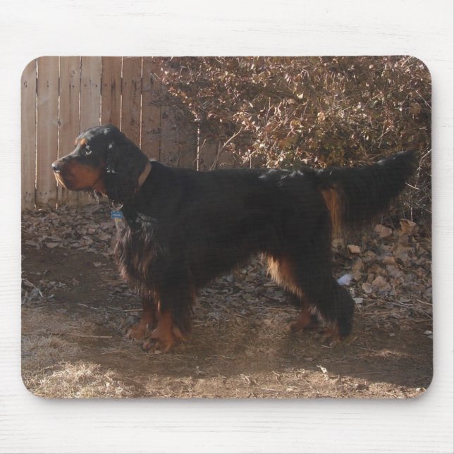 Gordon Setter Mousepad (Front)