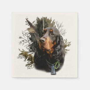 Gordon Setter Napkins