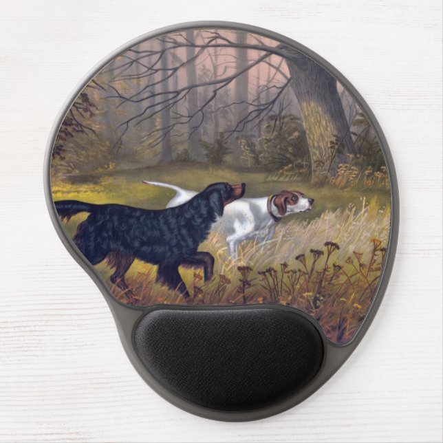 Gordon Setter on Point Mouse Pad (Front)
