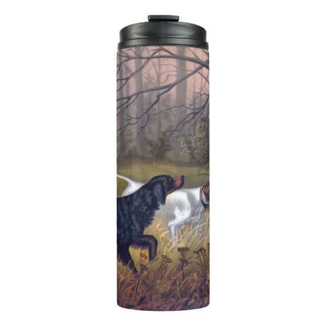 Gordon Setter on Point Tumbler (Front)