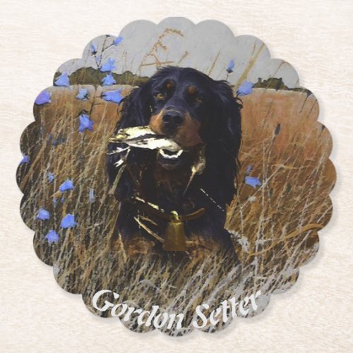 Gordon Setter    Paper Coaster