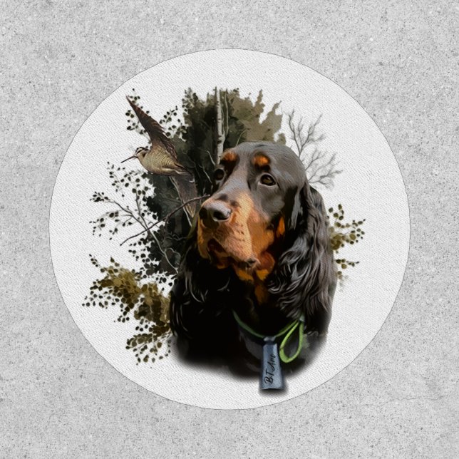 Gordon Setter  Patch (Front)