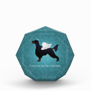 Gordon Setter Pet Memorial Dog Angel Acrylic Award