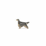 Gordon Setter Sculptured Pin Cutout<br><div class="desc">2" x 3" Gordon Setter Sculptured Pin. All Background removed.</div>