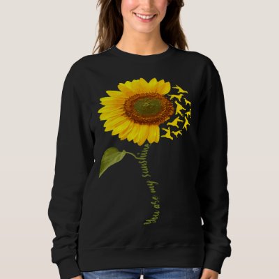 Gordon Setter Sunflower Sweatshirt