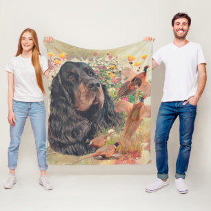 Gordon Setter Tapestry Coffee Mug Throw Pillow Bev Fleece Blanket