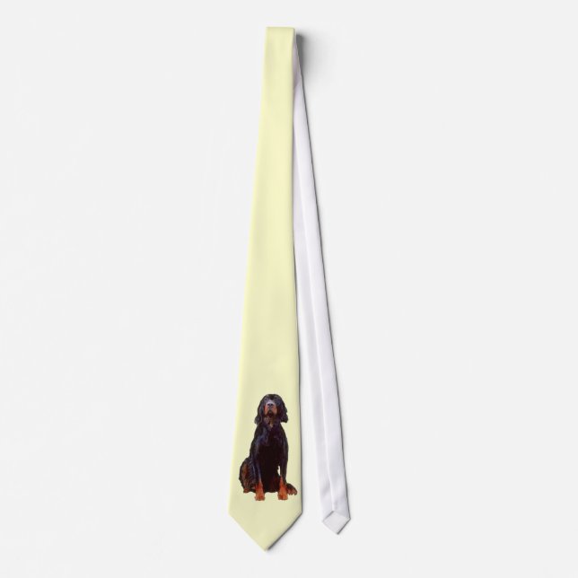 gordon setter tie (Front)