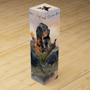Gordon Setter Wine Box