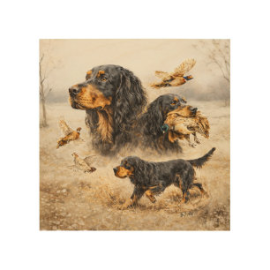 Gordon Setter Wood Wall Art