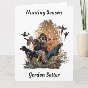 Gordon setters , Art Card