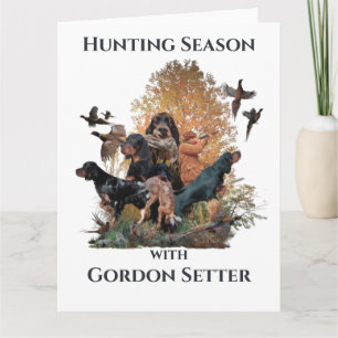 Gordon setters , Art Card