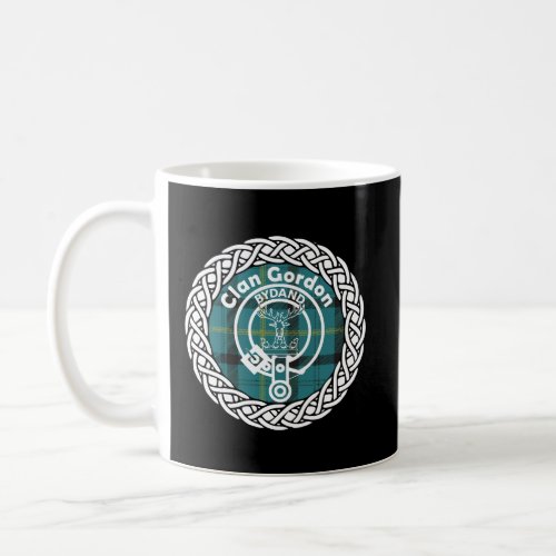 Gordon Surname Scottish Clan Tartan Crest Badge Ho Coffee Mug