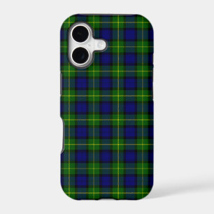 Gordon tartan blue green plaid iPhone 17 case