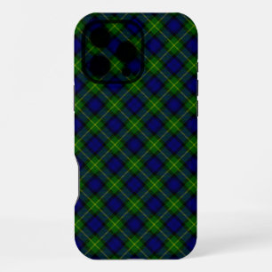 Gordon tartan blue green plaid iPhone 16 pro max case