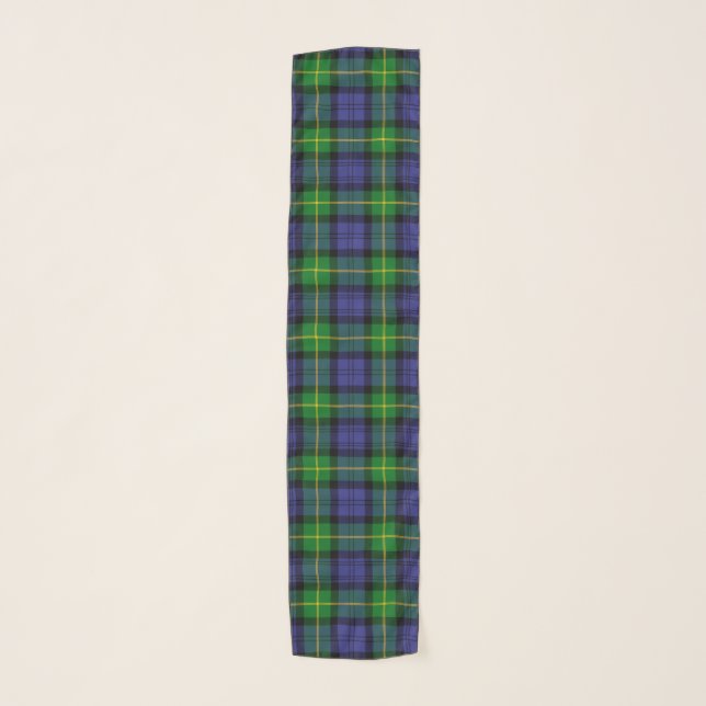 Gordon Tartan Scarf (Front)