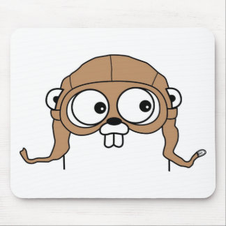 Gordon the Golang Gopher Mousepad