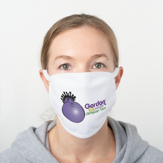 Gordon The Purple Jamaican Yam Face Mask (Worn)