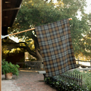 Gordon Weathered Clan Tartan House Flag