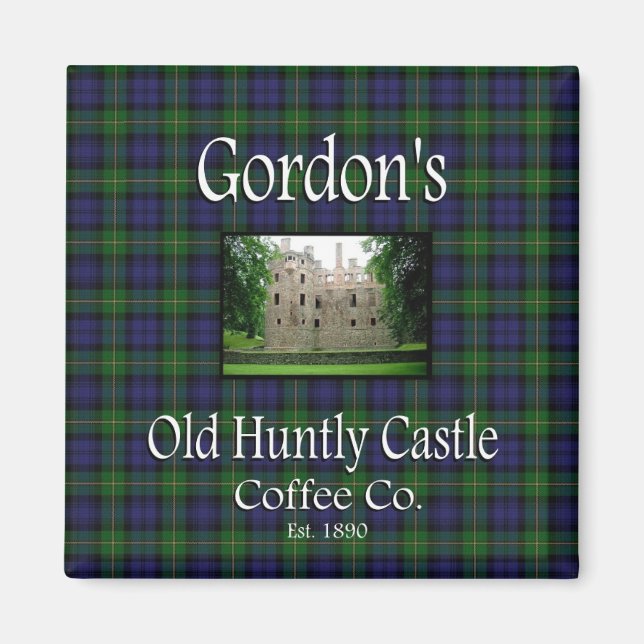 Gordon's Old Huntly Castle Coffee Co. Magnet (Front)