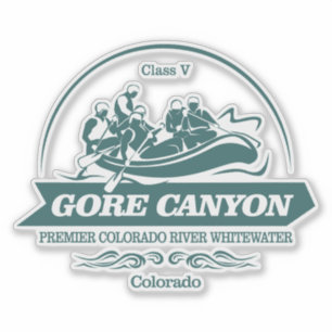 Gore Canyon (rafting 2) Sticker