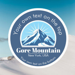 Gore Mountain, New York, NY ski medal Sticker