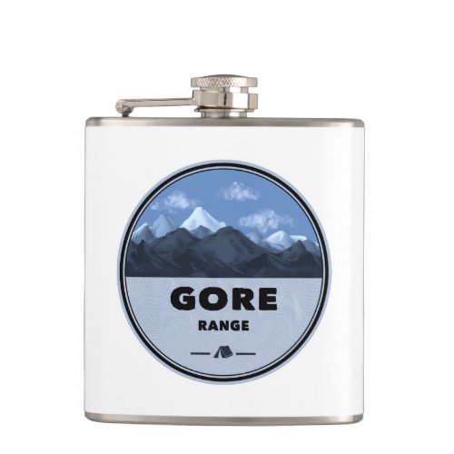 Gore Mountain Range Colorado Camping Flask
