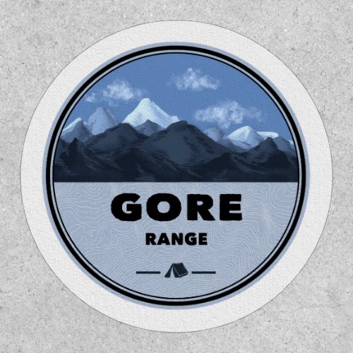 Gore Mountain Range Colorado Camping Patch